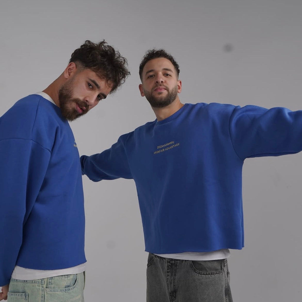 Unfair blue crewneck