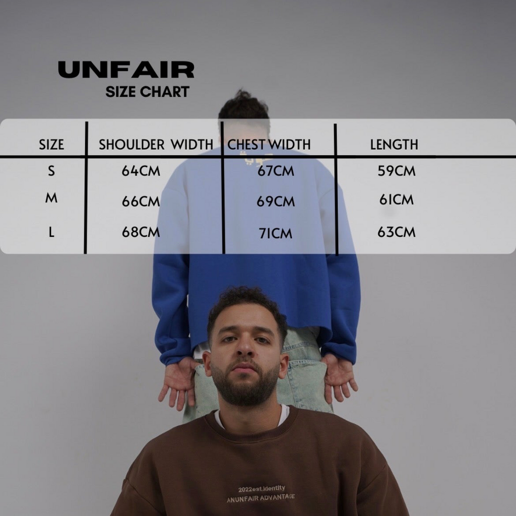 Unfair blue crewneck