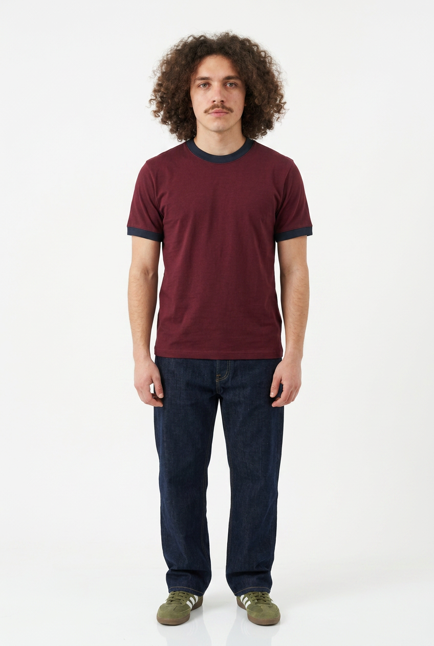 BURGUNDY X NAVY